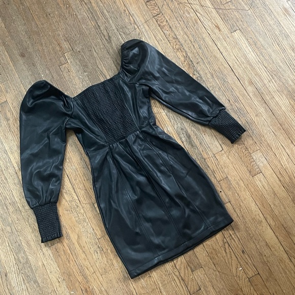 Betsy Johnson Leather Dress - Picture 5 of 5